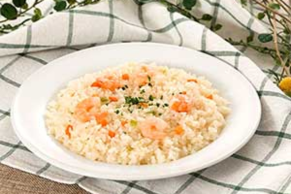 海老ピラフ　スープ付き