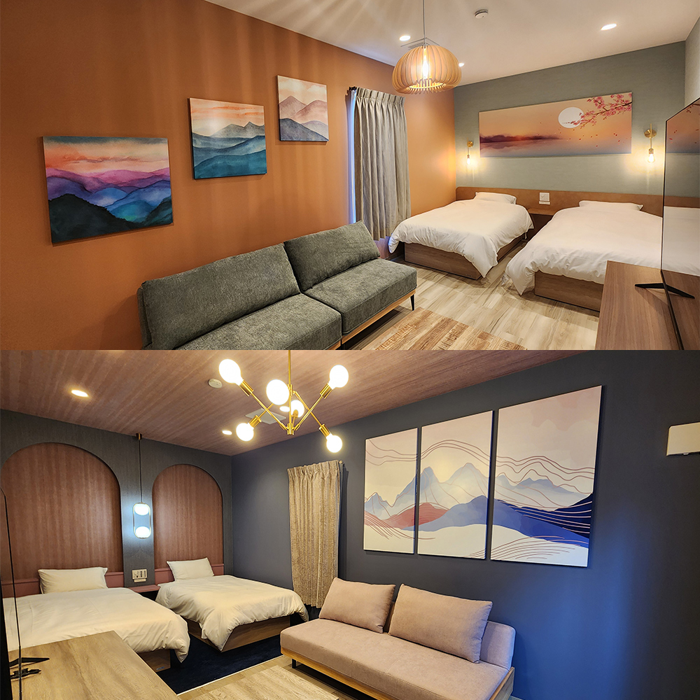 客室｜A棟（春）、C棟（冬）