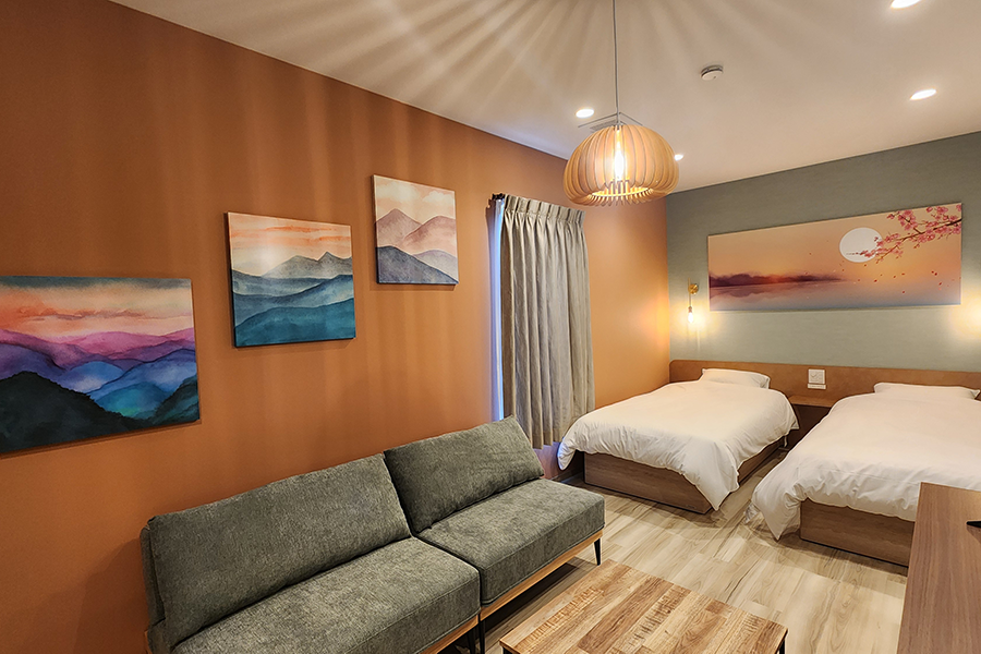 A棟（春：部屋）